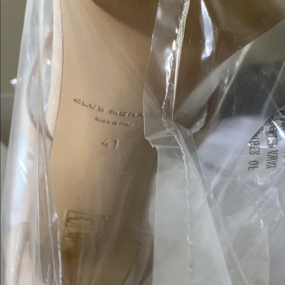 NIB Club Monaco Nude Bow Cedrika Sandals Heels - Picture 14 of 16